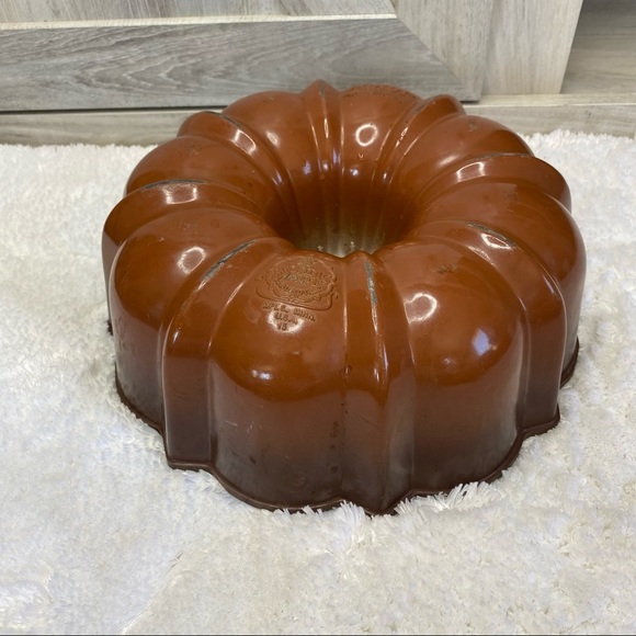 Vintage Nordic Ware Bundt Fluted Tube Pan Cast Aluminum #15 USA - Picture 4 of 7